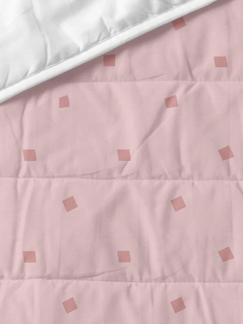 Couvre lit Dancing "Happyfriday"   Blanc