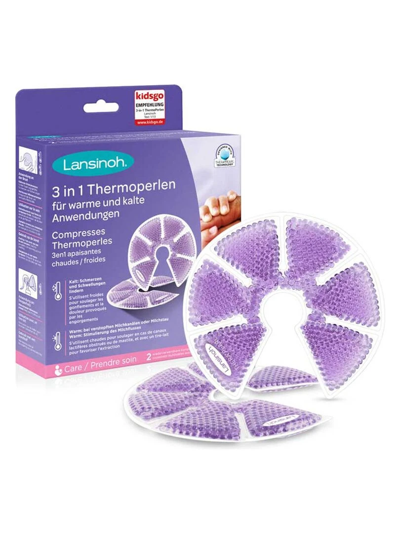 Compresses apaisantes Thermoperles 3 en 1 Violet