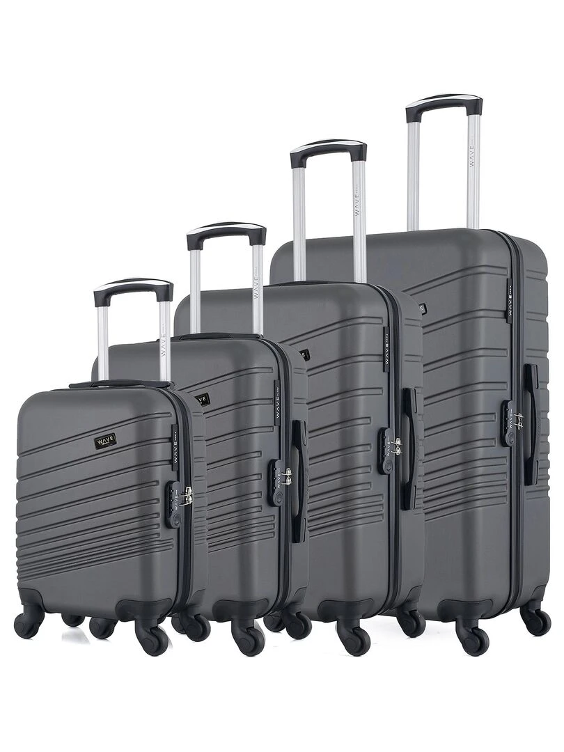 WAVE PARIS SET DE 4 TIGRE M Gris foncé