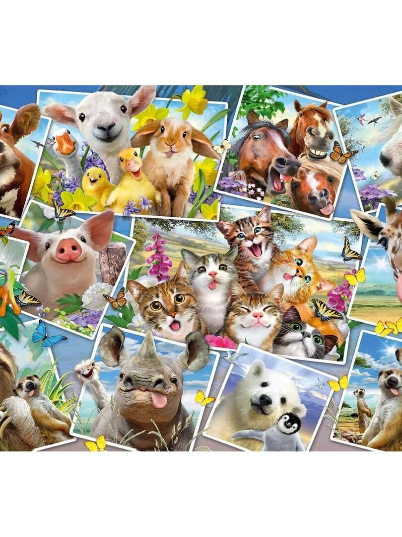 Puzzle 200 pièces : Selfies animaliers N/A
