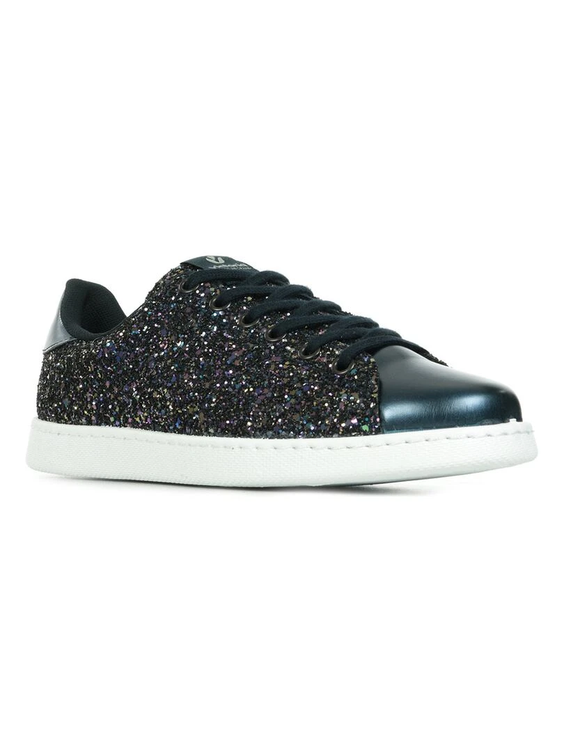 Baskets Victoria Deportivo Tennis Glitter Y Espero Bleu marine