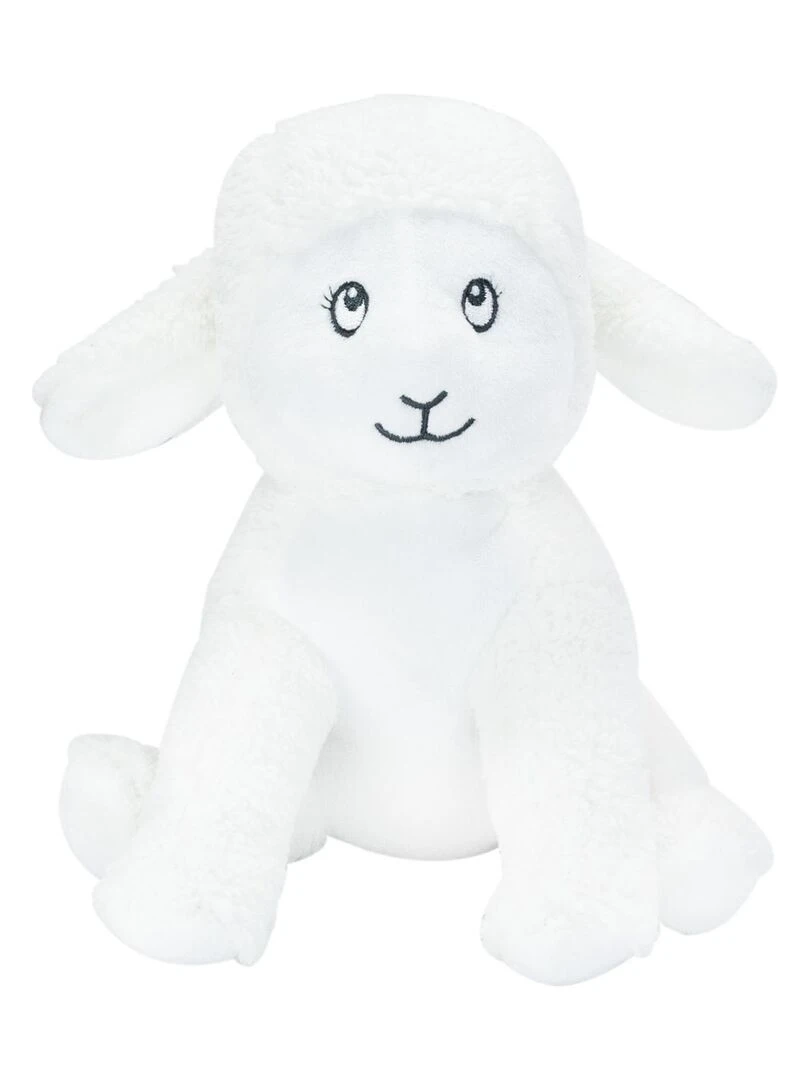 Peluche musicale bébé Ecru