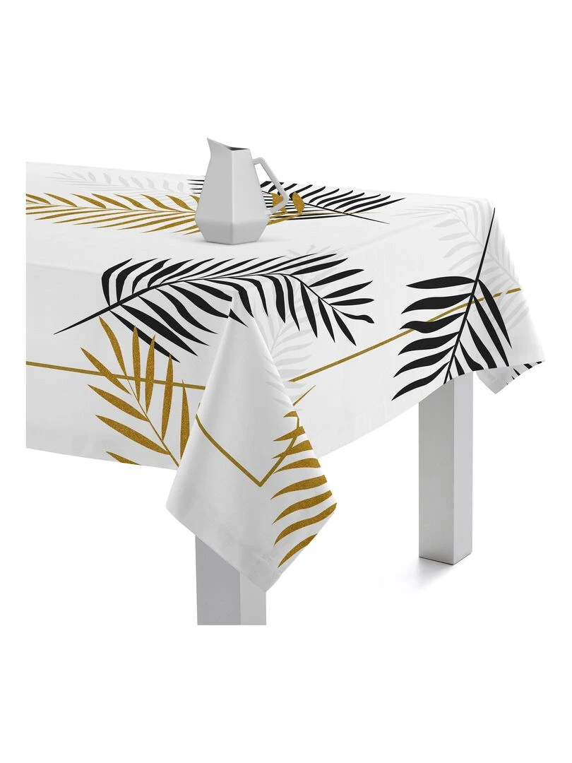 Nappe Foliage "Happyfriday"   Blanc