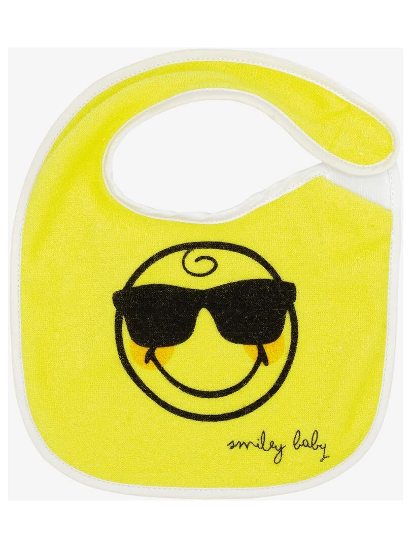 Lot de 5 bavoirs bébé Kinousses   Jaune
