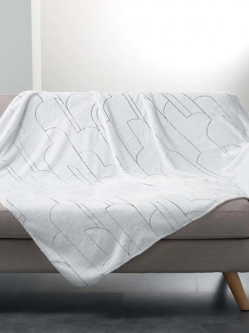 Plaid Collection Domea Gris