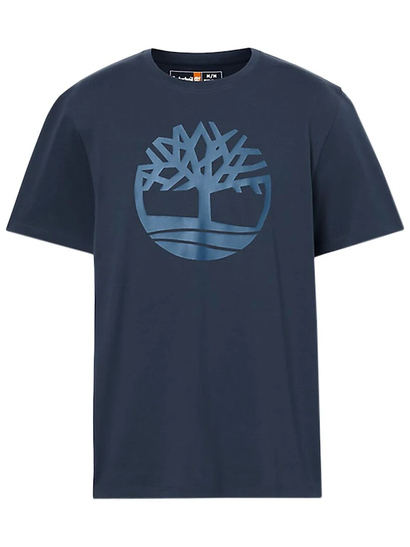 Tee Shirt Timberland SS Brand Reg   Bleu