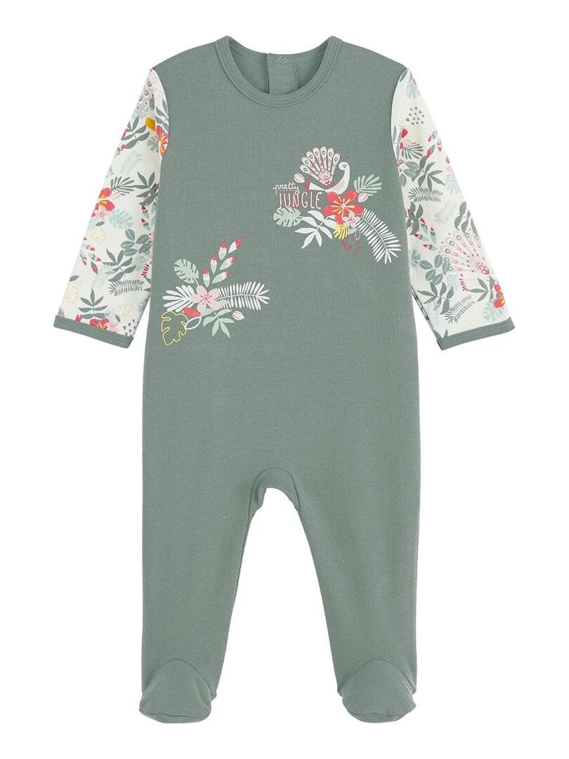 Pyjama bébé Pretty Jungle Vert