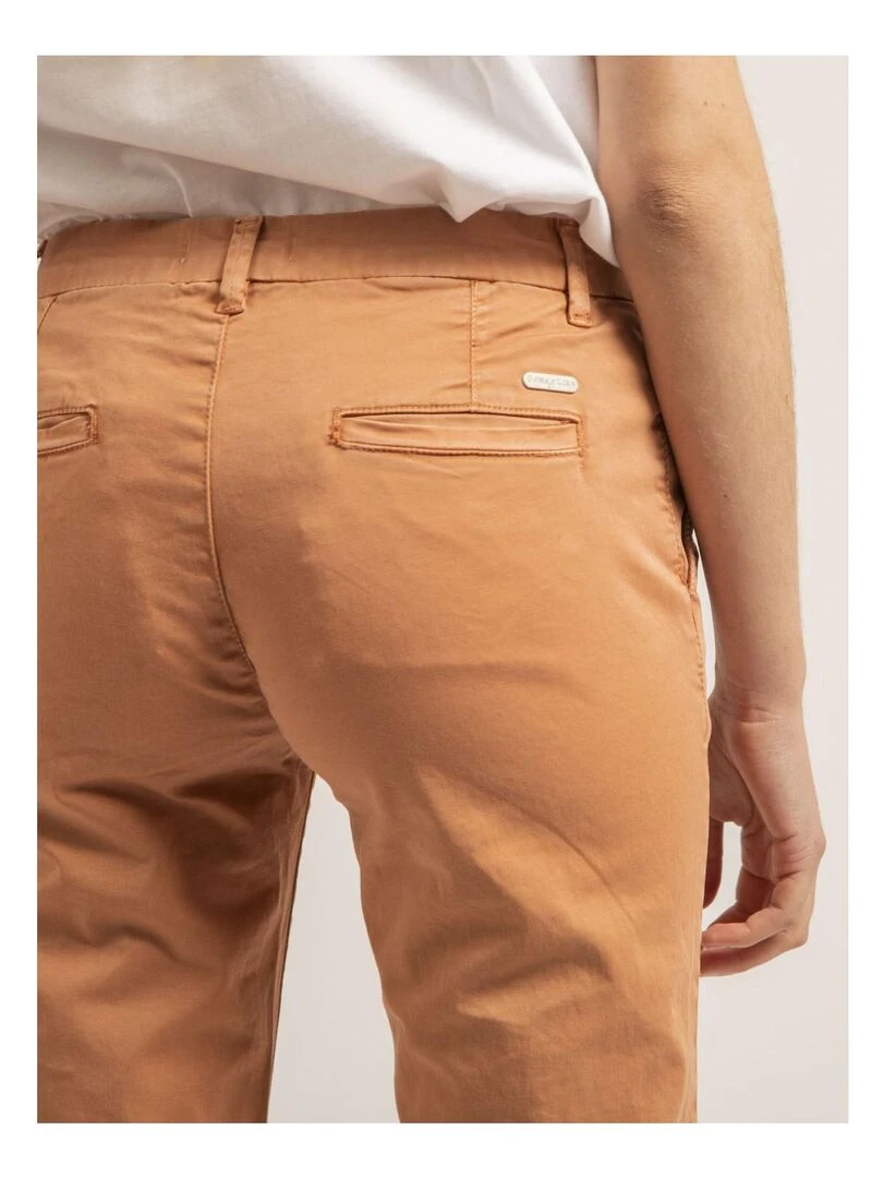 Pantalon chino slim EILYN   Orange