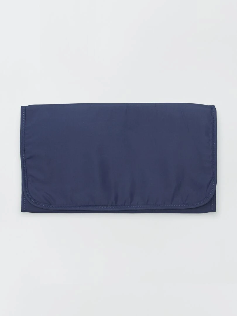 Sac à langer matelassé   Bleu