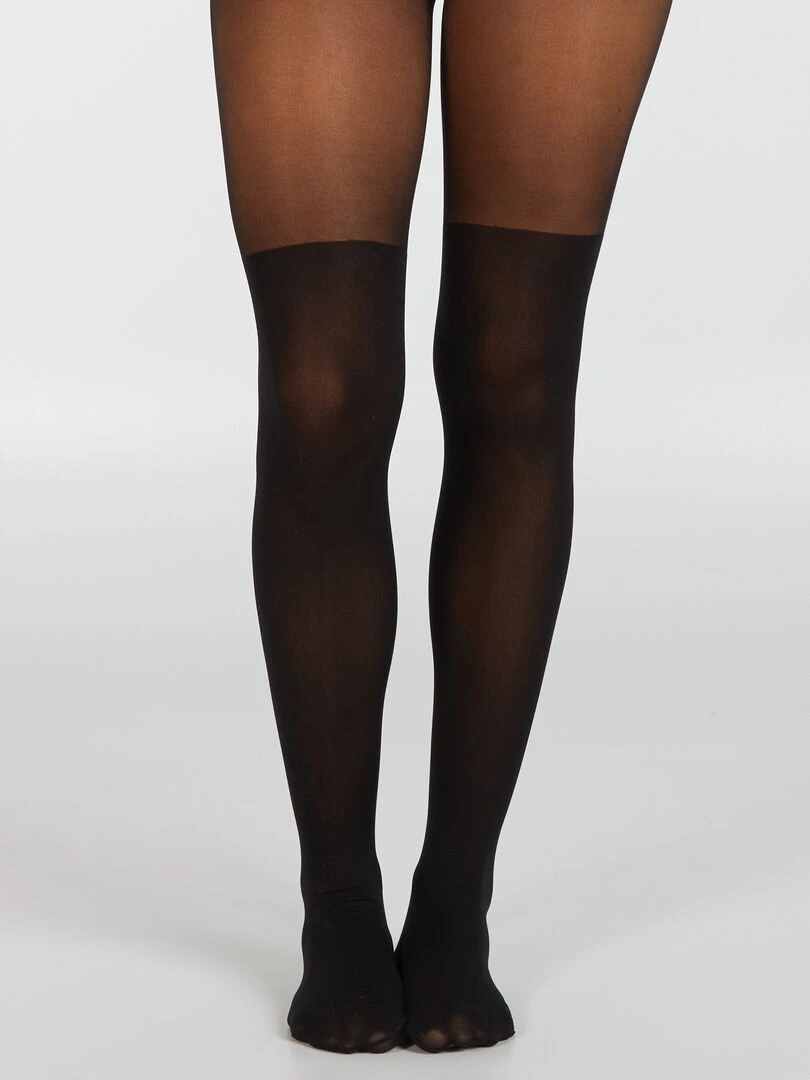 Collants fantaisie 60D noir