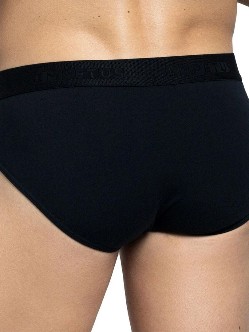 Lot de 2 slips en coton Belmond   Noir