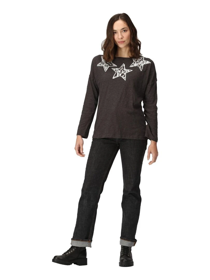 Regatta   T shirt CARLENE   Gris foncé