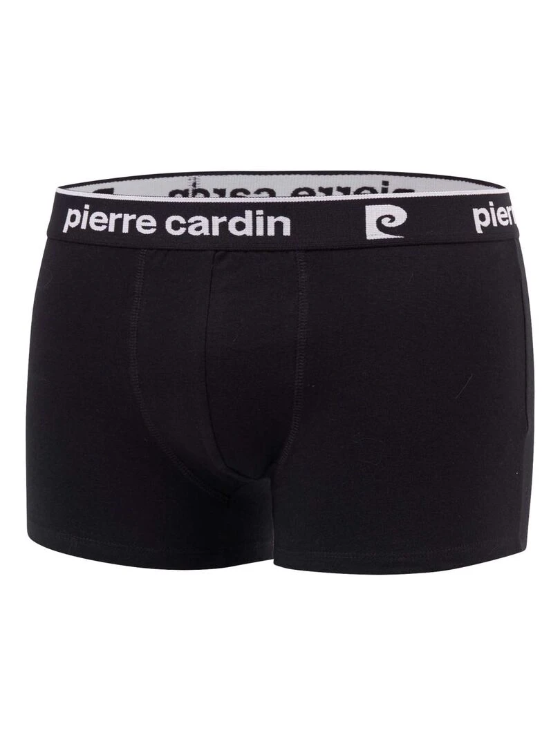 Lot de 4 boxers homme en coton Basic Pierrecardin   Noir