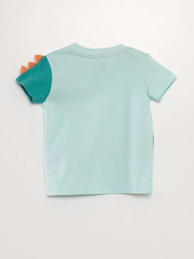 Ensemble t shirt + short fantaisie – 2 pièces   Vert