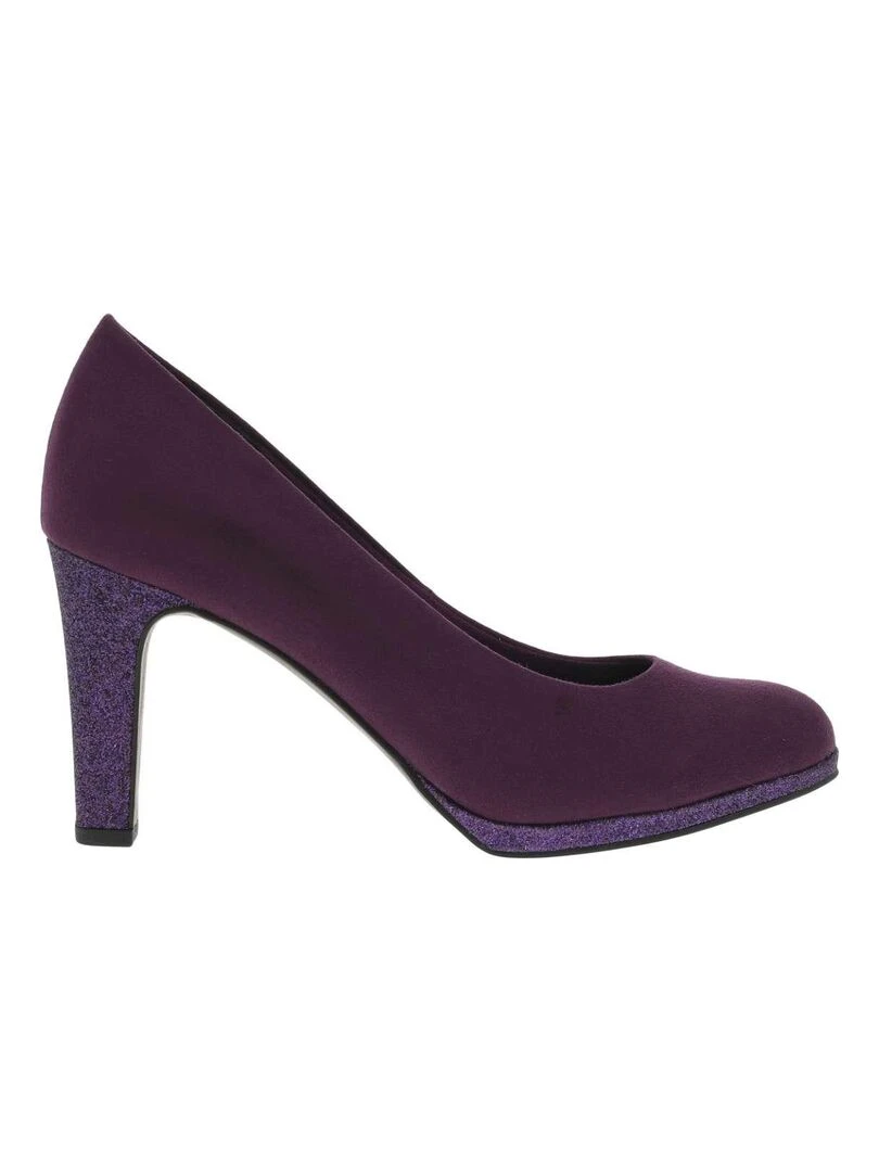 MARCO TOZZI Escarpins talon décroché haut Violet