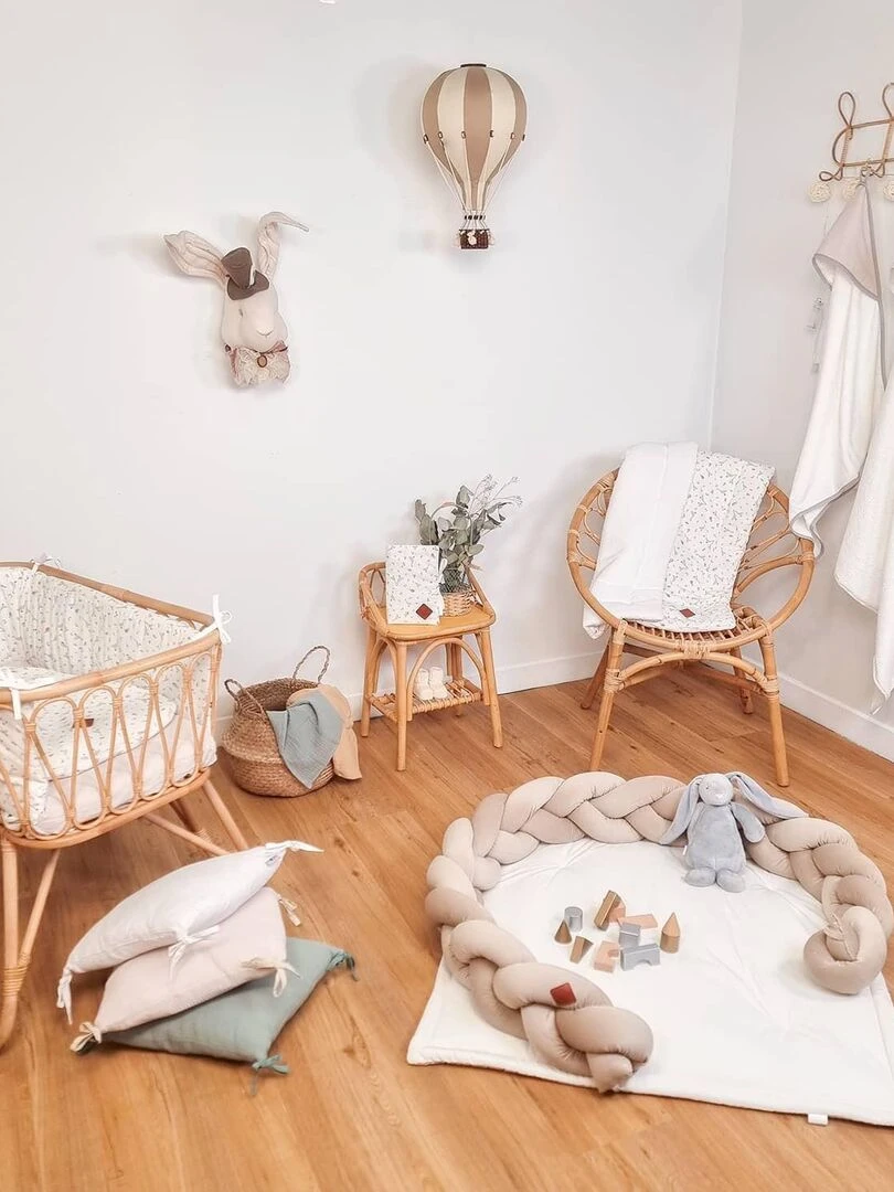 Ma première couverture bébé  Sidonia   Blanc