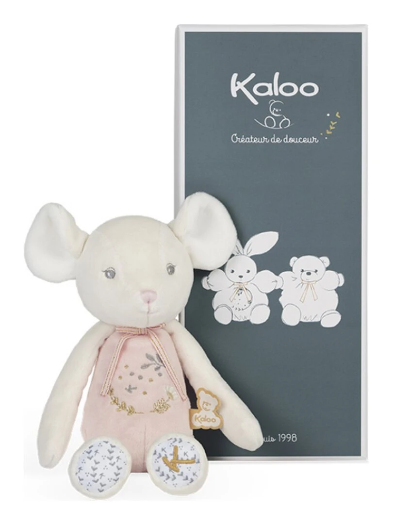 Peluche souris rose Perle (25 cm)   Rose
