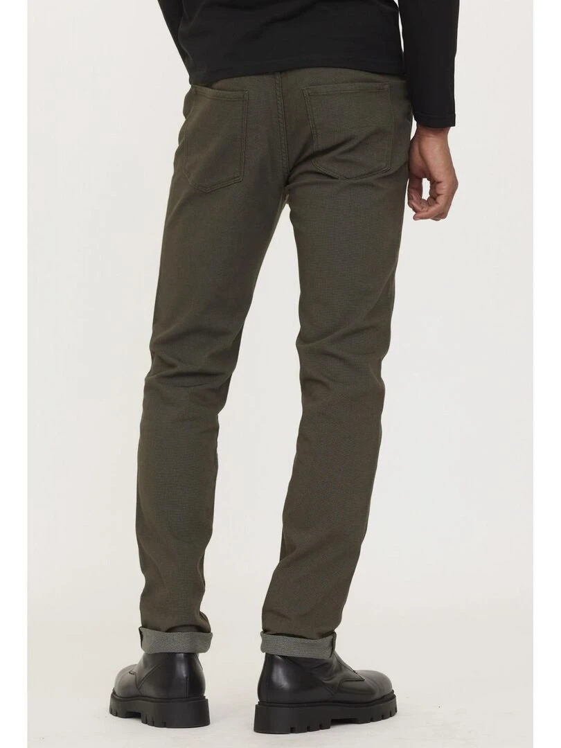 Lee Cooper   Pantalon coton straight LC126ZP   Kaki