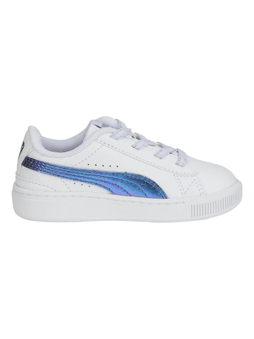 Basket Cuir Enfant Puma Vikky Bioluminescence ACInf   Blanc