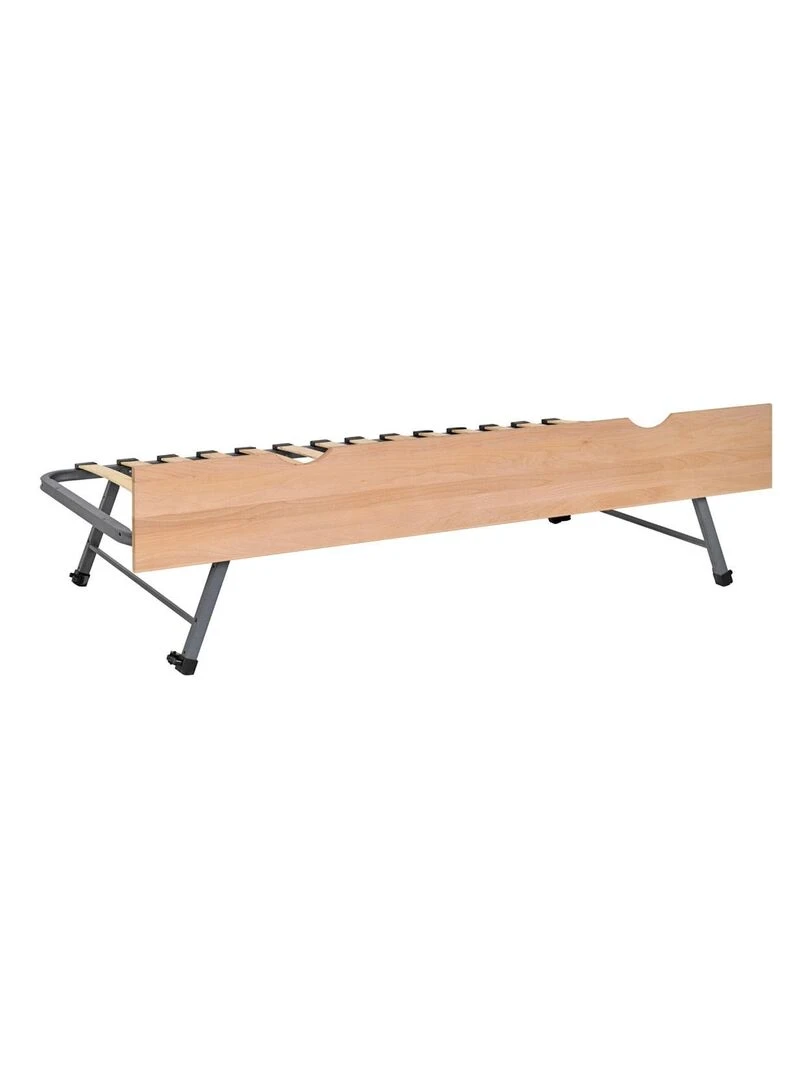 Ensemble sommier gigogne avec façade Kala AKITEN RETAIL Marron