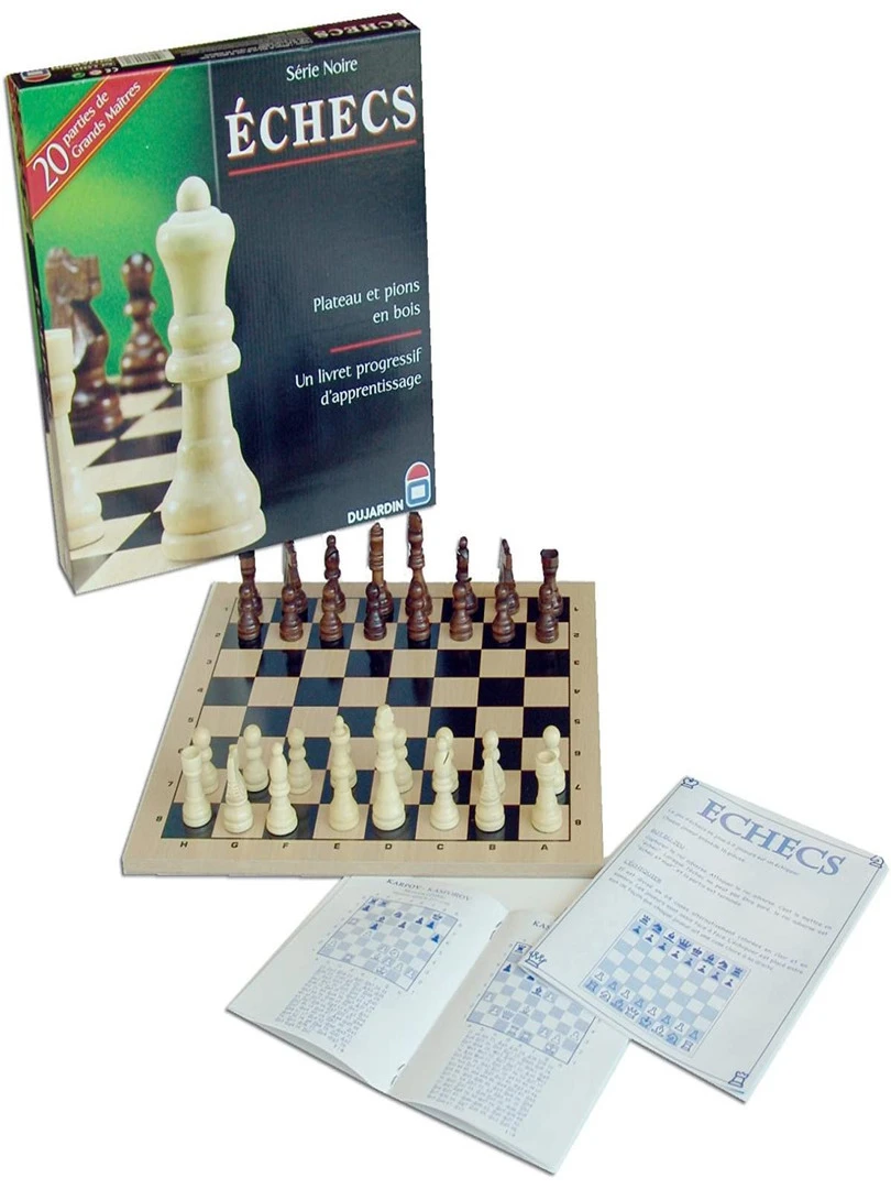 Jeu Echecs Serie Noire   N/A