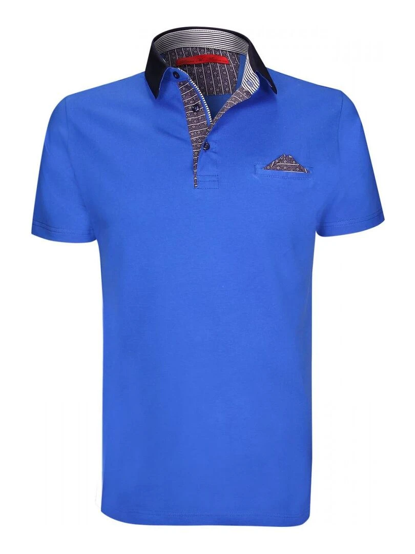 Polo mode GARBATELLA Bleu