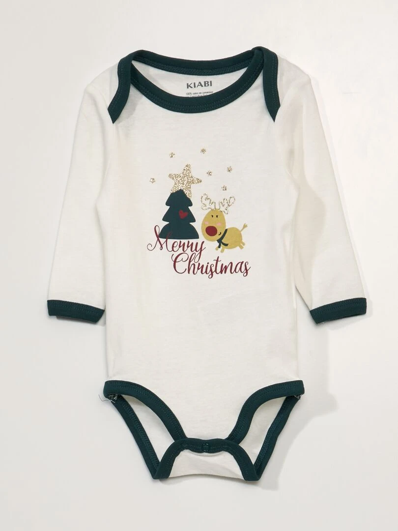 Ensemble body + legging + bonnet   3 pièces   Beige