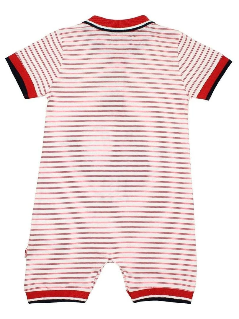 Lee Cooper Combishort bébé garçon imprimé Lee Cooper en coton Rouge