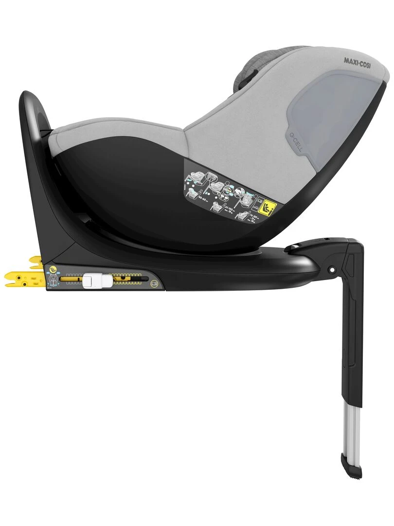 MAXI COSI siège auto Mica i Size  De 0 à 4 ans  Pivotant à 360°  avec base ISOFIX  Authentic Grey   Gris Gris