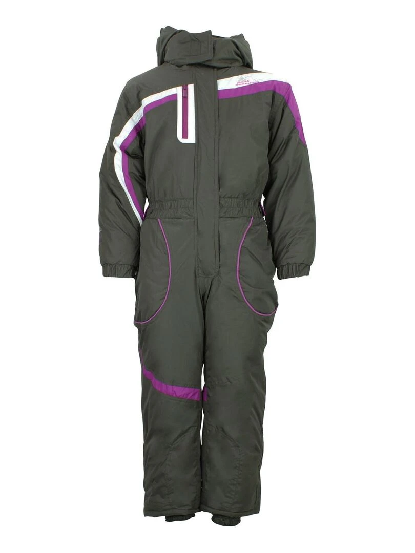 Combinaison de ski fille FLUGI PEAK MOUNTAIN Marron