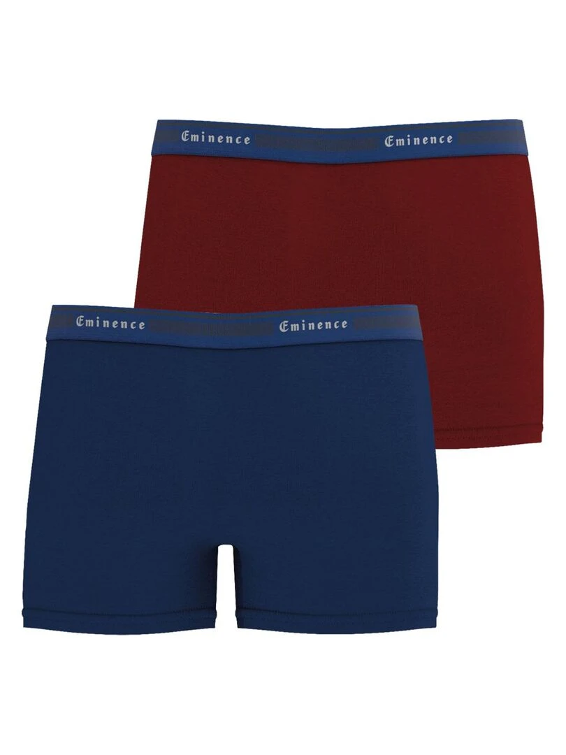 Lot de 2 boxers homme Tailor   Bleu marine