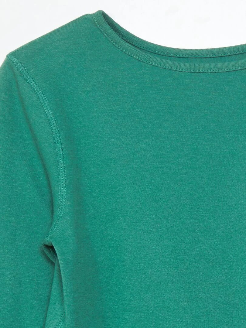 T shirt à manches longues réversible    So Easy   vert