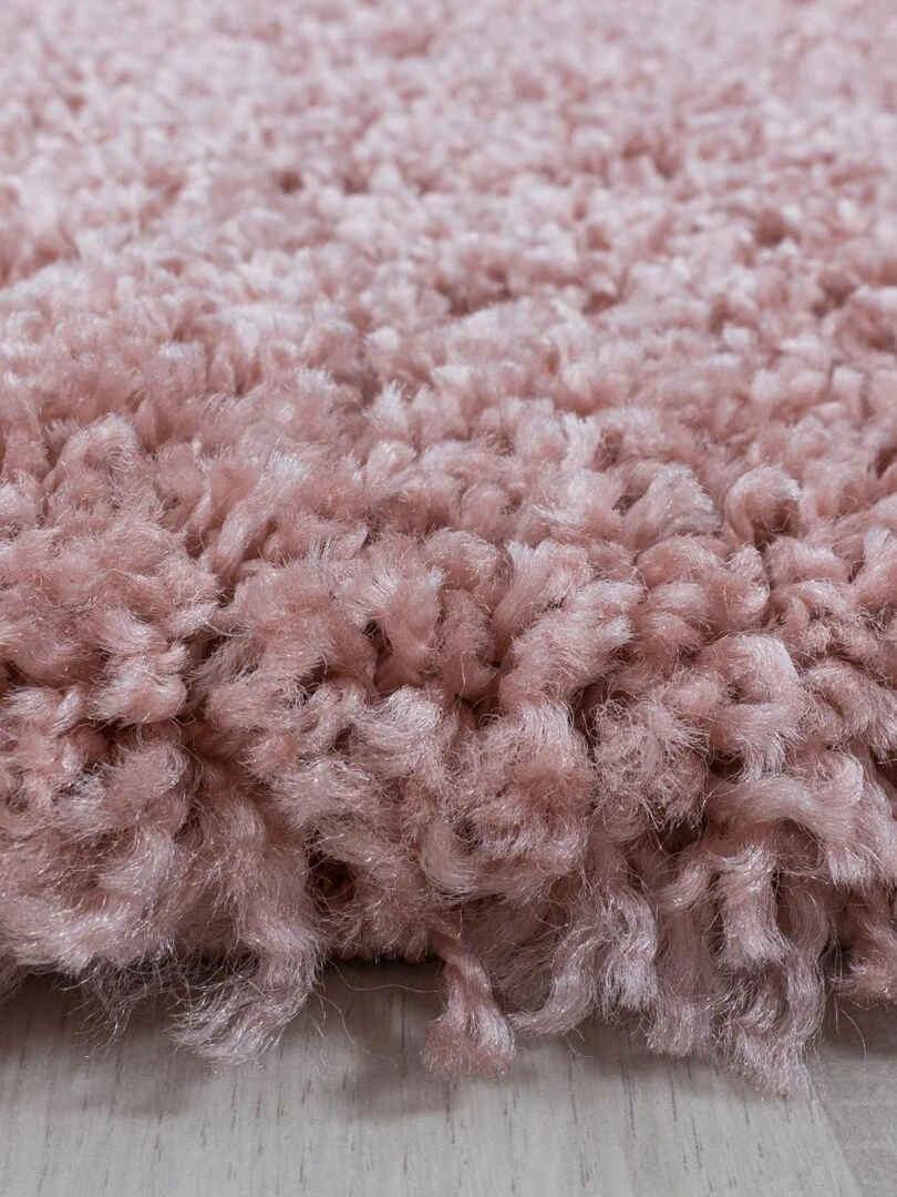 Tapis shaggy UNI I OEKO TEX®   Rose