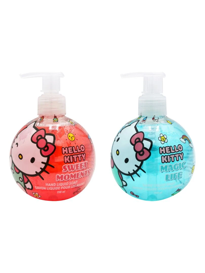 Hello Kitty Savon Liquide Mains 250 ml Lot de 2 Pièces N/A
