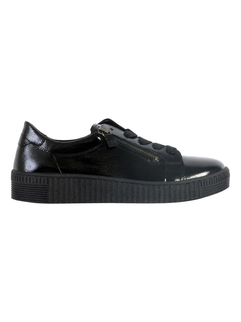 Basket Basse Cuir Gabor Topas Noir