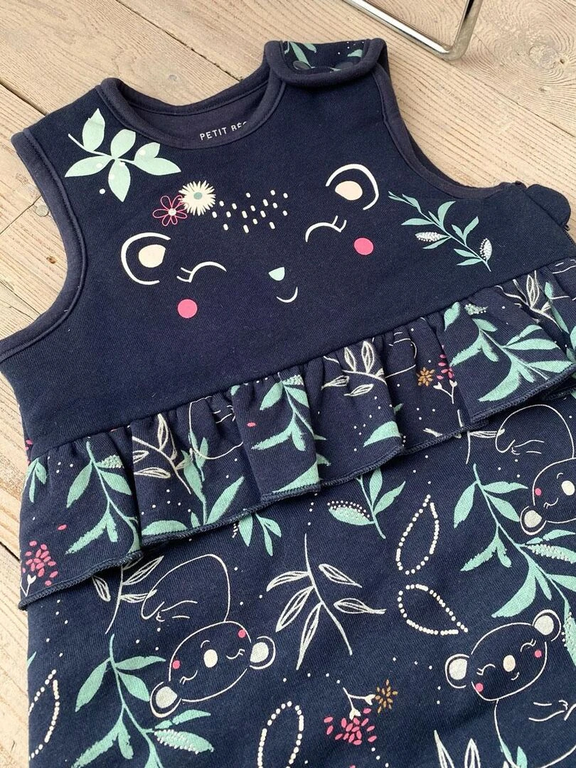 Gigoteuse d'hiver Paloma   Bleu