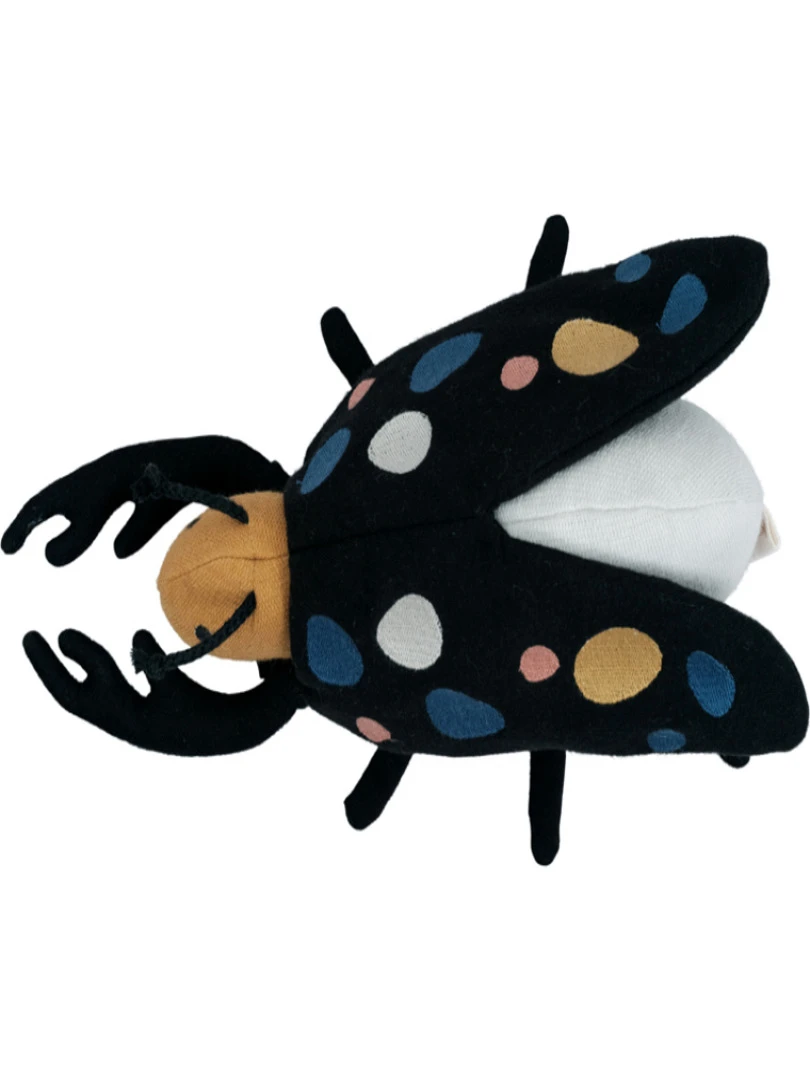Hochet peluche Bertil le scarabée N/A