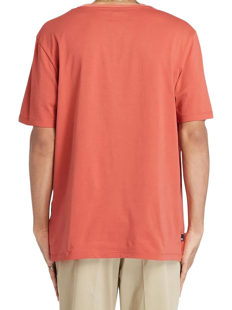 Tee Shirt Timberland SS Brand Reg Orange