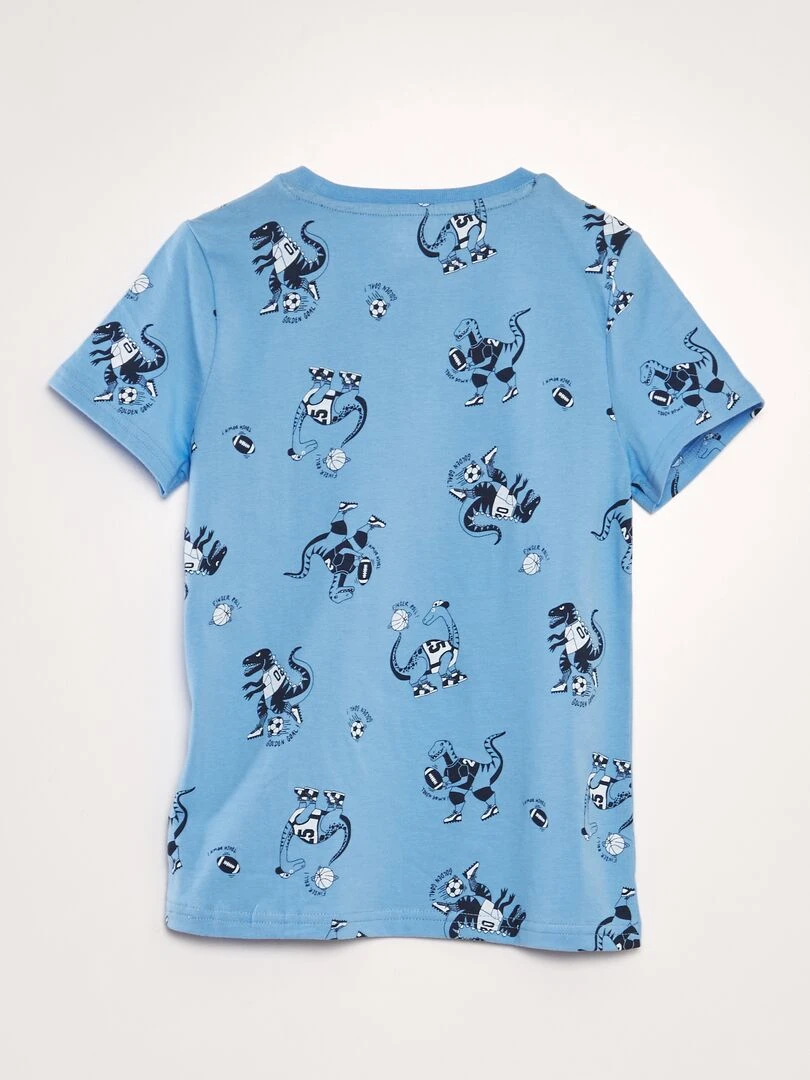 T shirt imprimé   BLEU