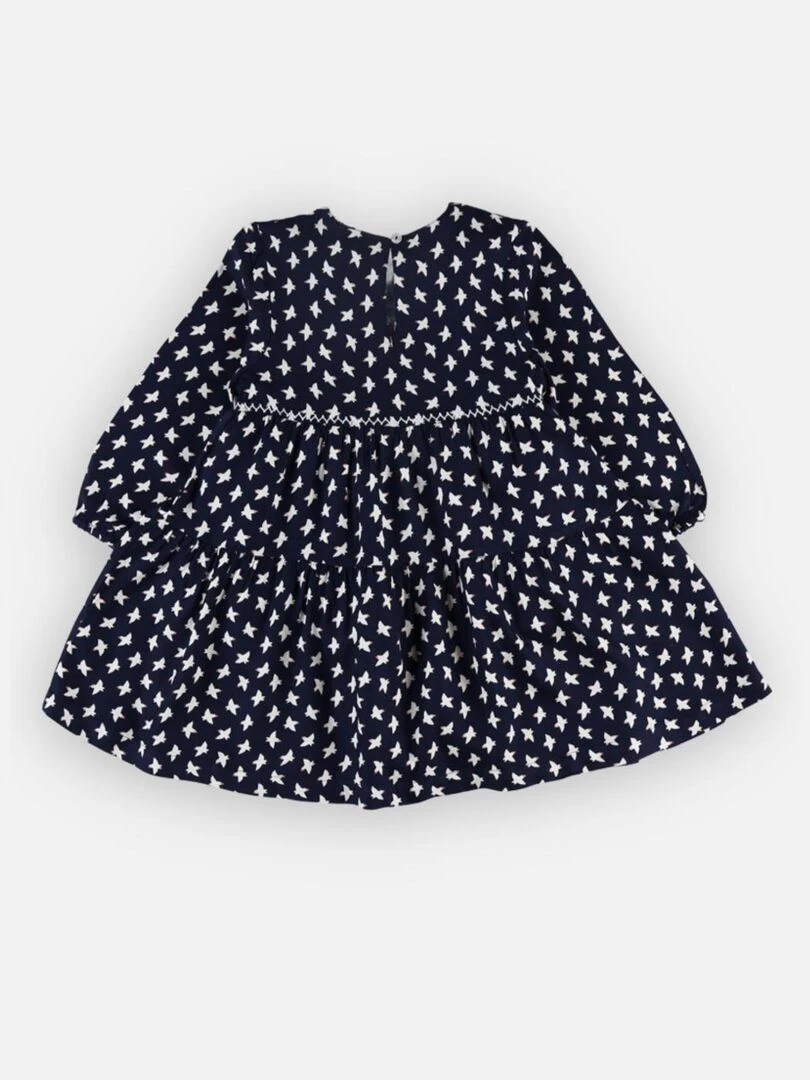 Robe à imprimés oiseaux    Noukie's   Bleu