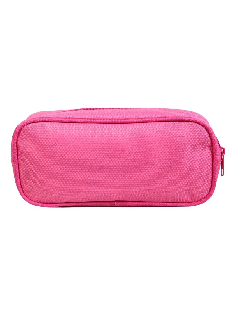 BAGTROTTER Trousse scolaire rectangulaire Disney Minnie Rose Fun   Rose