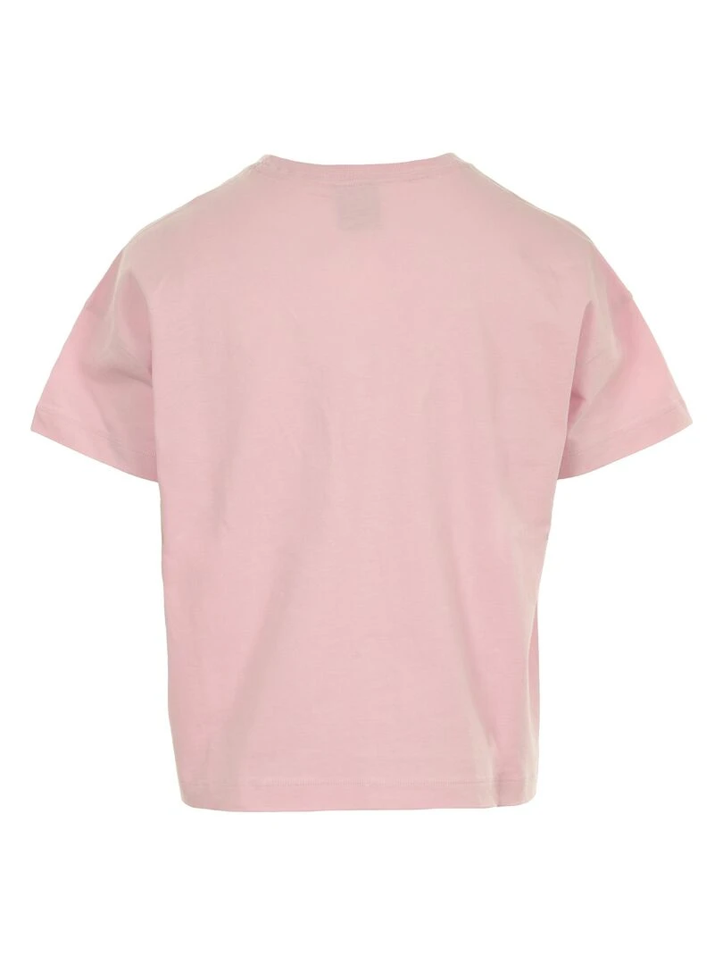 Champion Crewneck T shirt Cropped Rose