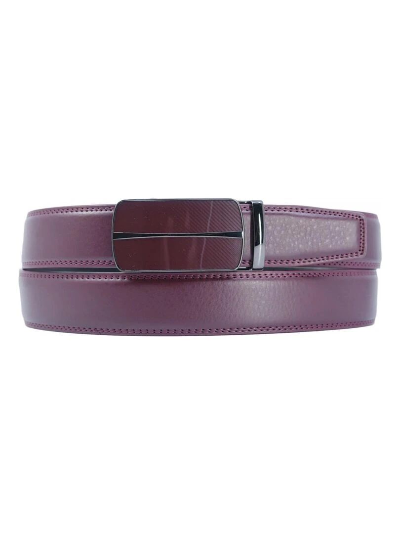 Ceinture en cuir Kebello Bordeaux