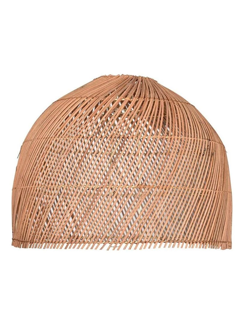 Abat jour en rotin boule Beige