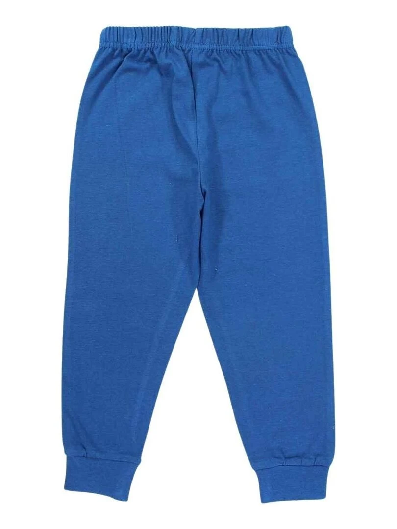 Sonic   Pyjama garçon imprimé Sonic en coton   Bleu