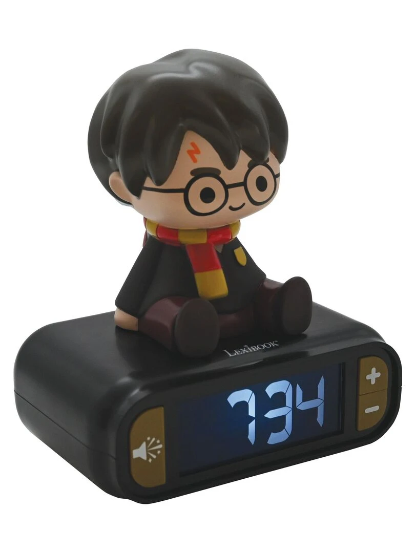 Réveil Digital Avec Veilleuse Lumineuse Harry Potter En 3d Et Effets Sonores   N/A