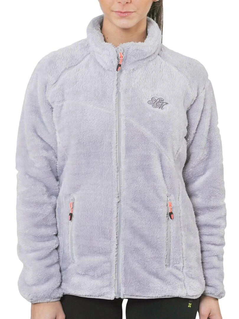 Blouson polaire femme ARIANE Gris