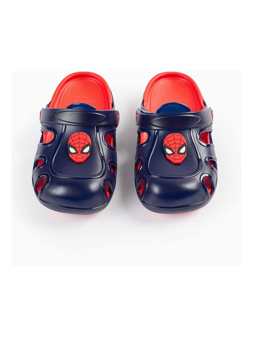 Sandales Clogs pour Garçon 'Homme Araignée ZY Delicious' Bleu foncé
