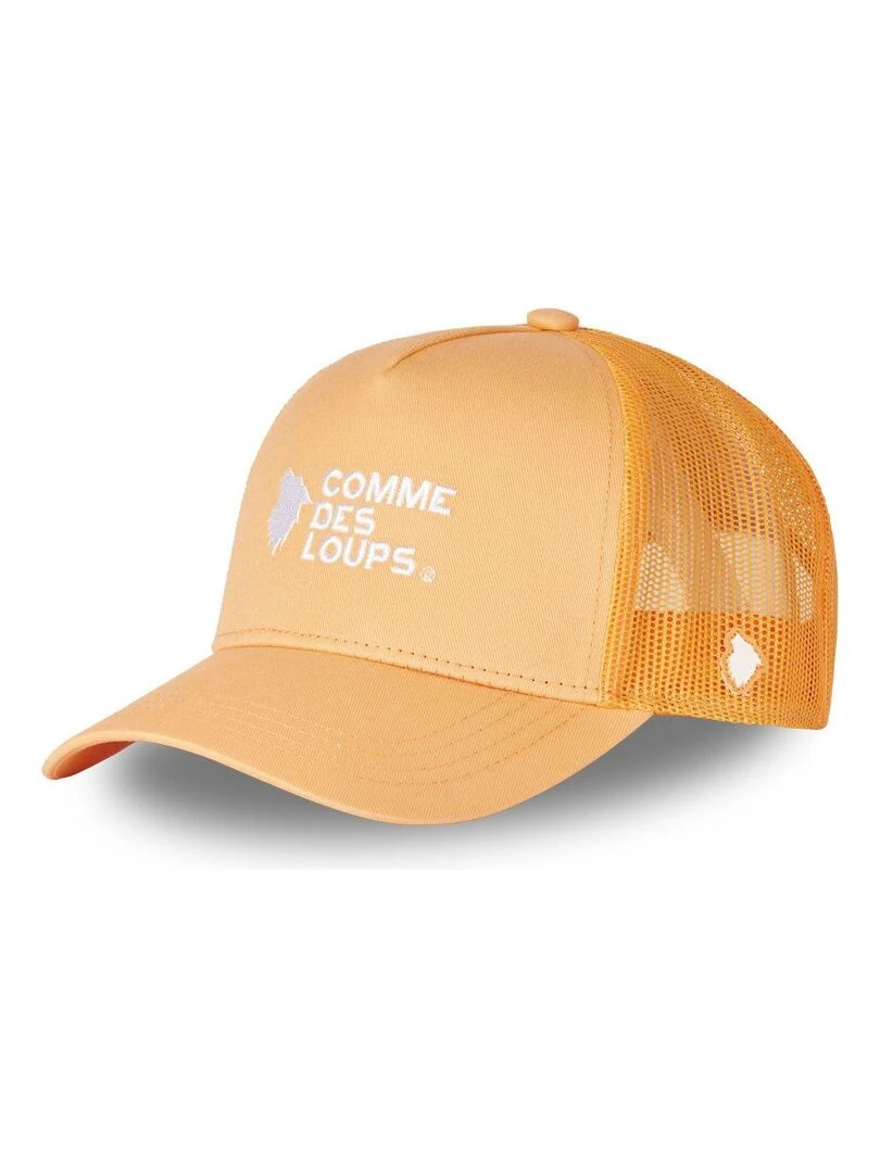 Casquette avec filet uni Class Comme Des Loups Orange