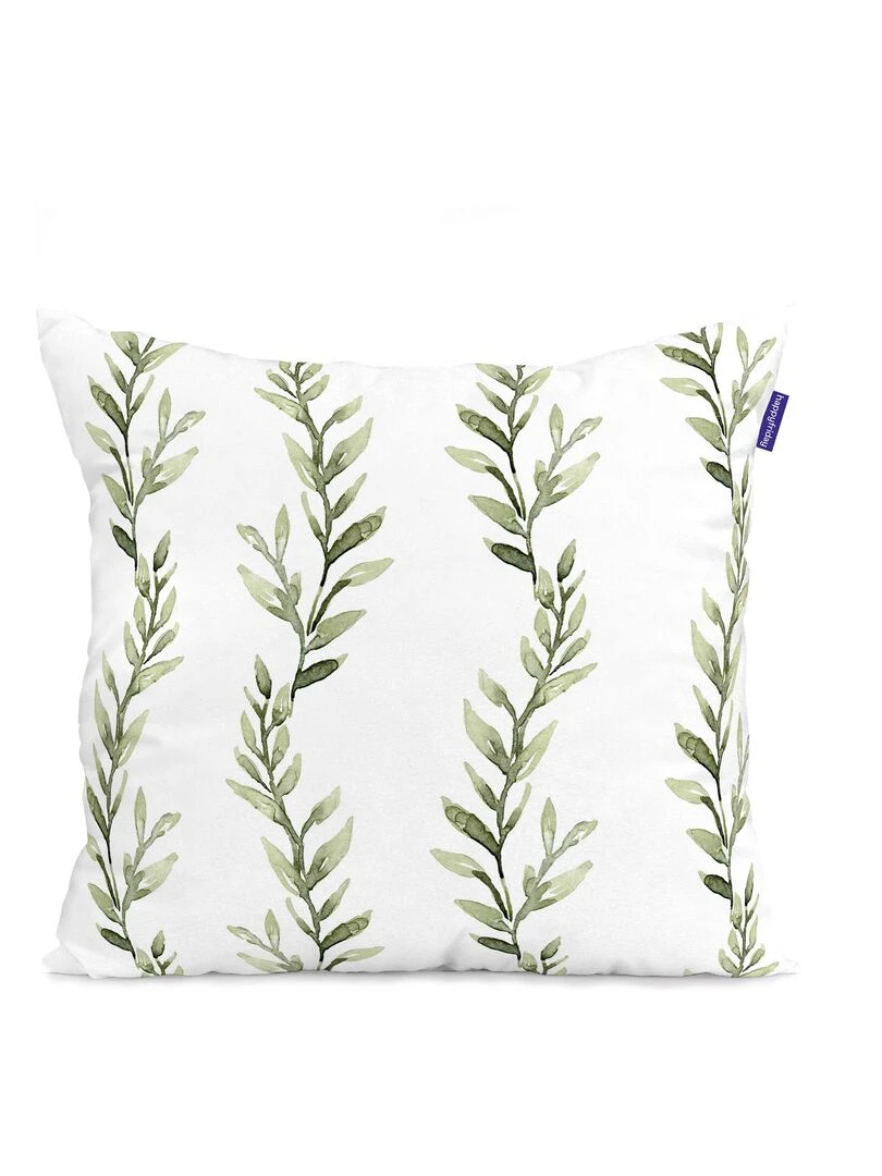 Housse de coussin Vernazza "Happyfriday" Blanc